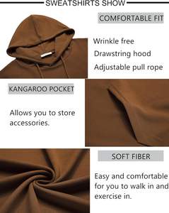 Men Tracksuit 450GSM French Terry Fabric Custom Pullover <b>Hoodie</b> Jogger Set Embroidered Logo <b>Plain</b> <b>Black</b> Casual Wear - Product Image 4