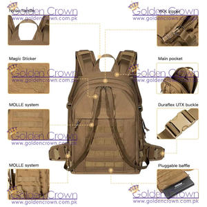 Mochila de seguridad de alta calidad al por mayor, proveedor de mochila desmontable | Mochila personalizada - Product Image 4