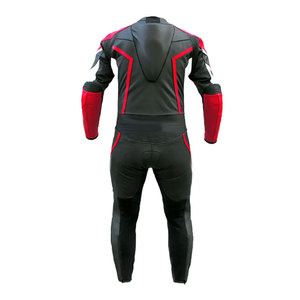 Look clásico de peso pesado Venta en línea Traje de moto de carreras Excelente calidad Traje de carreras para hombres ecológico hecho a medida - Product Image 4
