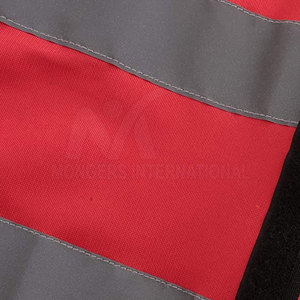 Gilet de sécurité pour homme en polyester léger haute visibilité certifié CE, respirant, confortable, séchage rapide, bandes réfléchissantes, pour la route - Product Image 6
