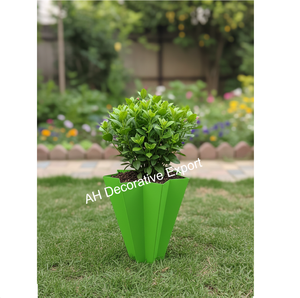 Handcrafted Modern Matt Metal Tabletop <b>Vase</b> with Portable Design for Home and Event Decor - Product Image 1