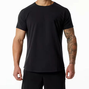 Nouveau design DTF T-shirt pour homme Logo140gsm personnalisé T-shirt sport à manches courtes respirant en polyester pour homme - Product Image 1