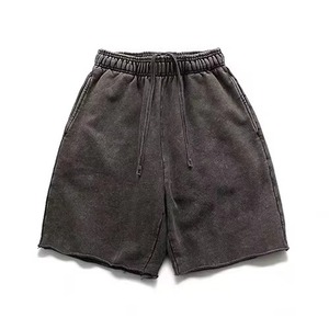 Pantalones Cortos de Verano para Hombre, Estilo Retro Americano, Hip Hop, 100% Algodón, Transpirables, con Cordón Ajustable, Corte Recto y Ajustado - Product Image 4