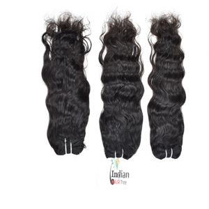 วิกต่อผมมนุษย์ผมลอนธรรมชาติสีดำ - Product Image 2