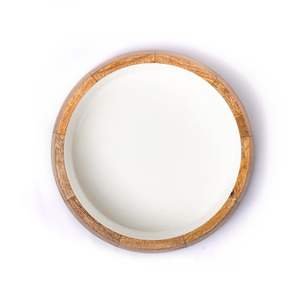 Bol de table en bois au design moderne émaillé imprimé de la meilleure qualité Nouveau bol de service à soupe à la mode pour la vaisselle en vrac BY HF CRAFTS - Product Image 3