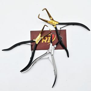 Alicates Profesionales de Alta Calidad Ecológicos para Extensiones de Cabello de Acero Inoxidable, Herramienta para Abrir Cuentas de Micro-Enlace, Estuche para Alicates Renovado - Product Image 2