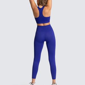 2025 automne ensembles pour femmes 2 pièces ensemble femmes vêtements décontracté rose vêtements à manches longues haut et taille basse Flare pantalon ensembles - Product Image 2
