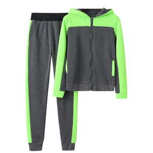 ชุดวอร์มสีพื้นสำหรับผู้ชายชุดวอร์มผ้าฝ้าย100% แบบกำหนดเองได้ทั้งชายและหญิงชุดวิ่งปักลายพร้อมซิป - Product Image 1