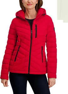 Veste matelassée légère à manches longues imperméable et pliable pour femmes - Product Image 4