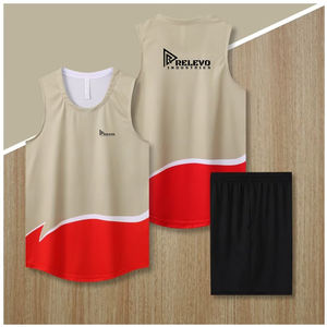 Uniforme de Baloncesto Personalizado por Sublimación para Club, Diseño de Uniforme de Baloncesto para Hombre, Diseño Multicolor, Ligero de 160 g/m² - Product Image 5