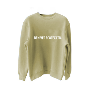 Jersey con estampado gráfico y logotipo personalizado, Sudaderas con cuello redondo de lana sólida, pantalones de chándal con capucha, ropa de invierno para hombre, sudadera OEM con cremallera - Product Image 1