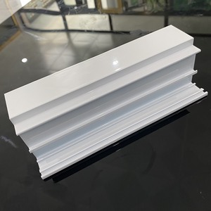 Profil de contour personnalisé pour le cadre, rail en T, en aluminium, Max, noir, argent, blanc, OEM, Surface dorée, Surface de Film - Product Image 5