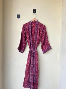 เสื้อคลุมกิโมโนผ้าไหมแท้คอวี100% ชุดแขน3/4ชุดชายหาดชายหาดชุดบิกินี่ของขวัญที่สมบูรณ์แบบสำหรับผู้หญิง - Product Image 6