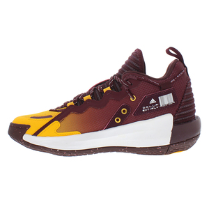 Chaussures unisexes Adidas Sm Dame 7 Extply Couleur : Bourgogne/Jaune 100% authentiques - Product Image 4