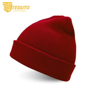 Bonnet à broderie 3D à la mode hiver chaud Logo personnalisé de haute qualité 100% acrylique unisexe - Product Image 3