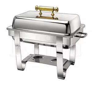 Metal Chafing Dish Stainless Steel <b>Buffet</b> Food <b>Warmer</b> for Hotel Restaurant Catering Service - Product Image 1