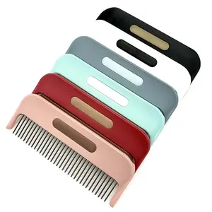 Herramientas ecológicas para el cuidado de mascotas, peines de acero inoxidable, materiales sostenibles ABS, respetuosos con el medio ambiente para el cuidado de mascotas - Product Image 5