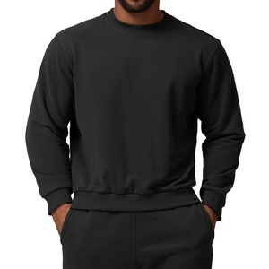 Pull-over à col rond vierge pour hommes personnalisé logo personnalisé sweat-shirt surdimensionné à manches longues pour hommes dernier modèle les plus exigeants - Product Image 3