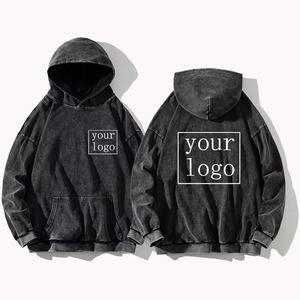 Sudadera con Capucha de Gran Tamaño, Tejida, Transpirable, de Lana de Poliéster y Viscosa de Alta Calidad, con un Solo Botón, Fabricante Personalizado - Product Image 4