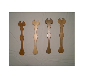 Estante de horno de madera de alta calidad Push Pull previene quemaduras Madera hecha a mano exigente personalizada extrae de forma segura el estante de calor - Product Image 1