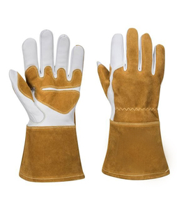 Nouvelle arrivée meilleurs gants de soudage Arrivée Résistance à la chaleur Gants de sécurité raisonnables Résistance à la chaleur personnalisé OEM Service meilleur - Product Image 6