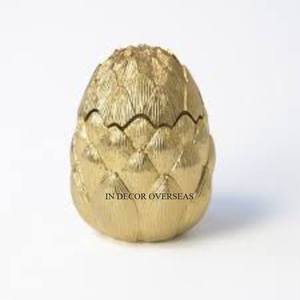 Les plus exigeants argent brillant poli de qualité supérieure en métal fabriqué en forme d'oeuf de dragon concepteur seau à glace boisson baignoire Barware fournitures - Product Image 2