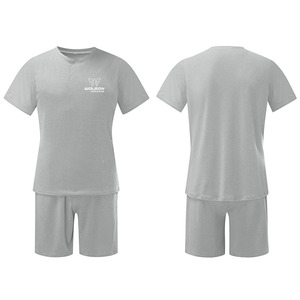 Conjunto personalizado de pantalones cortos de alta calidad conjunto de pantalones cortos de verano para hombre conjunto de pantalones cortos Para hombre Conjunto de camiseta y pantalones cortos para hombre. - Product Image 1