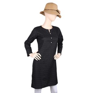 ชุดคุรตีสำหรับผู้หญิง - สีดำ - Product Image 1
