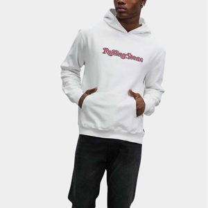 Sweat à capuche 100% Cotton Stone Dye avec cordon de serrage en polaire imprimée en 3D pour vêtements décontractés et athlétiques en hiver Logo brodé - Product Image 4