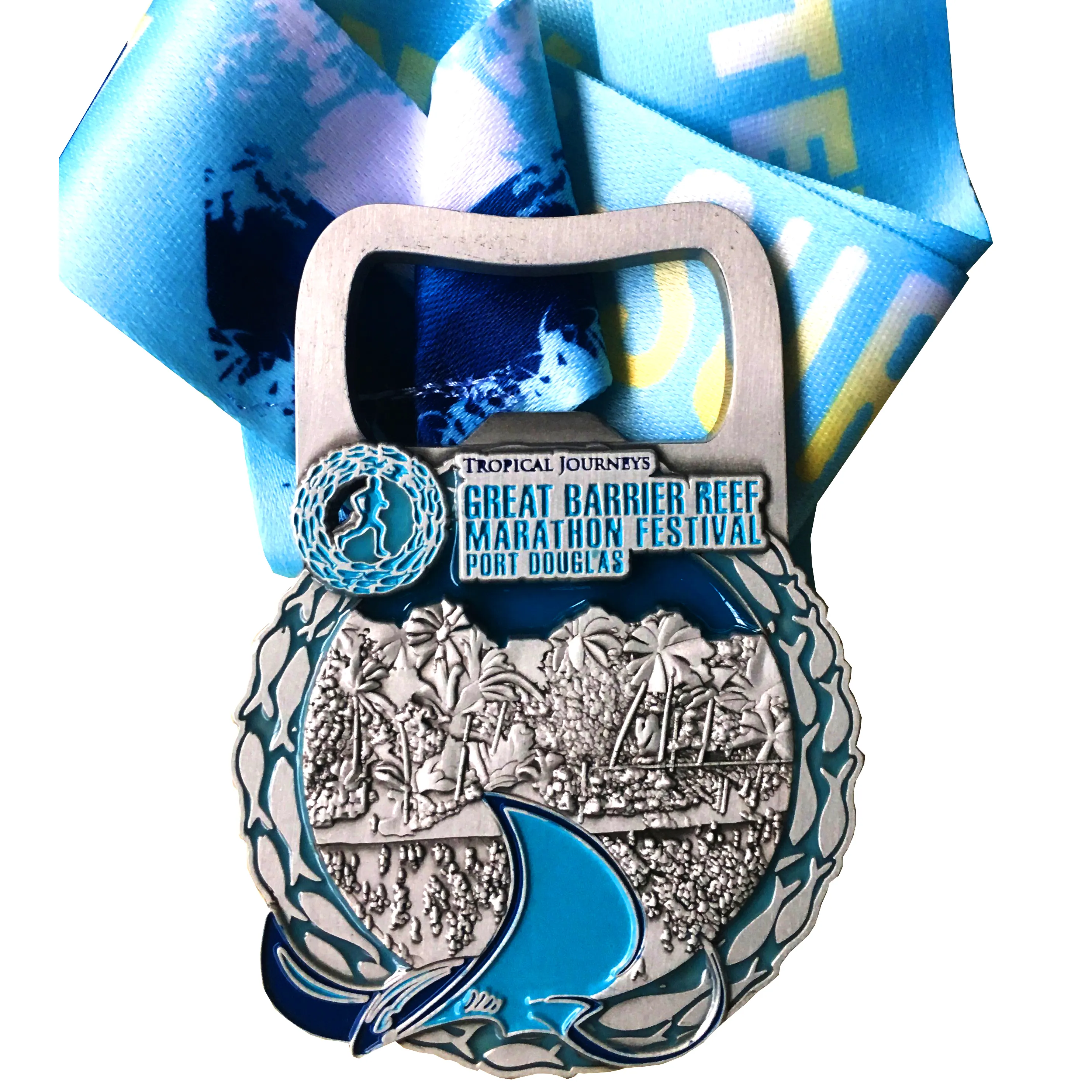 Profesional Manufacturer Custom 3D Bottle Opener Design Custom Medals Marathon Medals Sports Medals