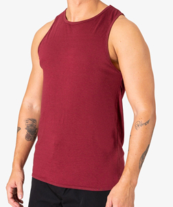 เสื้อกล้ามผู้ชายแบบลำลองระบายอากาศได้ดีเสื้อถักนิตติ้งพร้อมโลโก้ด้านหน้าสำหรับไลฟ์สไตล์และออกกำลังกาย - Product Image 2