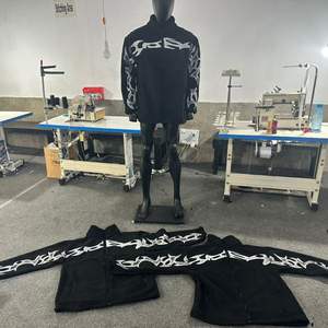 Sweat à capuche en polaire à fermeture éclair personnalisé pour homme, taille XL, streetwear d'hiver uni, poignets côtelés, ourlet, impression numérique, broderie, service OEM - Product Image 1