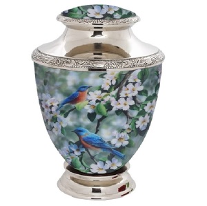 Urne funéraire décorative Urne funéraire Urne funéraire décorative en métal Urne commémorative durable avec design poli au prix de gros - Product Image 3