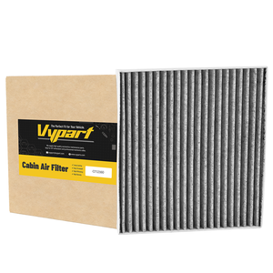 Filtre à air d'habitacle CAF160S-160 avec charbon actif, mini-filtre d'occasion, assure un air propre et frais - Product Image 1