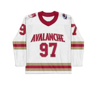 เสื้อเจอร์ซีย์ฮ็อกกี้เสื้อฮ็อกกี้น้ำแข็งออกแบบได้ตามต้องการ - Product Image 2