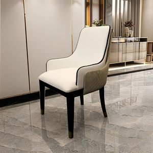 Morgan New Modern Ergonomic Wood Dining Chair with Stable <b>Backrest</b> for Home Office Home Hotel Apartment Dining Rooms - Product Image 3