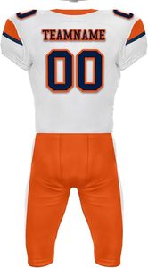 Uniforme de fútbol americano de ajuste personalizado para equipos escolares y de clubes Material transpirable Diseño de alta demanda para ventas rápidas - Product Image 4