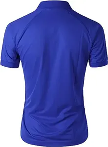 Venta al por mayor 100% algodón hombres verano Camisetas Personalizadas Color sólido Casual de punto para Polo diseño de camiseta para hombres de longitud corta - Product Image 6