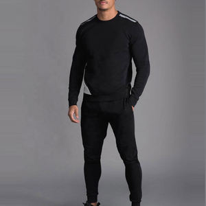 Sweat-shirt à col rond personnalisé, survêtement de jogging, survêtement en molleton de coton pour hommes, survêtement de sport unisexe pour hommes, nouvel arrivage - Product Image 4