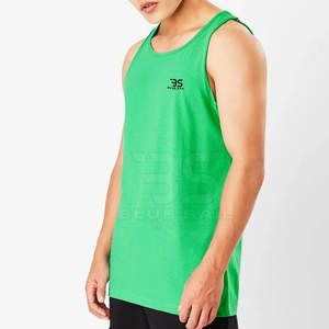 Camiseta sin mangas de Fitness para hombre 2024 superventas, ligera, transpirable, óptima para correr, técnica lavada, precio para adultos - Product Image 3