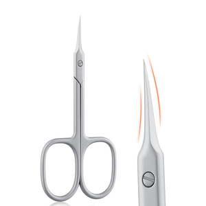 Tijeras Profesionales para Cutículas de Acero Inoxidable de Grado Quirúrgico para un Corte Preciso, Diseño de Calidad de Salón para Manicura y Pedicura - Product Image 1