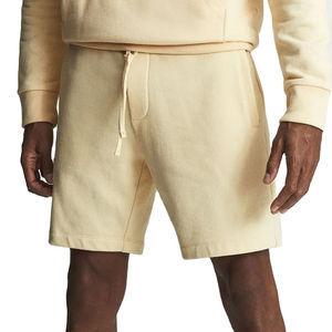 Shorts de verano gruesos con logo personalizado, 280 GSM, shorts de felpa francesa para hombre, shorts deportivos de algodón, envío DDP. - Product Image 6