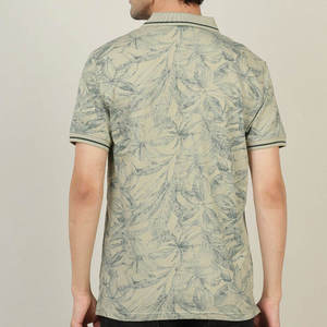 Polo pour homme imprimé sur mesure par sublimation, léger, respirant, séchage rapide, toucher doux, impression intégrale, OEM ODM - Product Image 2