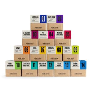 Boîtes d'emballage imprimées personnalisées de qualité supérieure pour le sérum de nuit soins de la peau fleur impression Macaroni bonbons café fenêtre affichage boîte blanche - Product Image 5