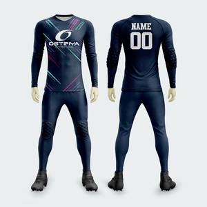 Maillot de gardien de but de football pour adulte avec logo personnalisé, manches longues, tenue d'entraînement de gardien de but - Product Image 3