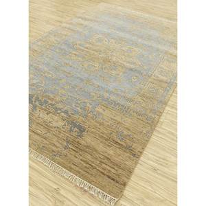 Alfombras de Lana Anudadas a Mano Savana, Gris y Negro, Estilo Boho, Medallón Abstracto Rectangular para el Hogar, para Sala de Estar, Pasillo - Lca-63 - Product Image 2
