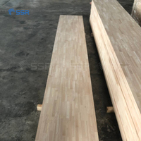 SSR VINA-Comptoir de bloc de boucher en bois d'hévéa (Hévéa)-Panneau en bois d'hévéa pour comptoirs de bloc de boucher/dessus de table/plan de travail