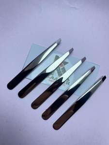 KAAMIR INSTRUMENTS Pince à épiler de luxe personnalisable en acier inoxydable, haute précision, pointue, légère, réutilisable et écologique - Product Image 4