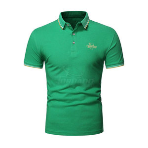 Nouveaux modèles de t-shirts T-shirts polo décontractés T-shirts polo de couleur personnalisée avec logo personnalisé - Product Image 1