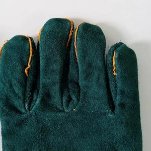 Vente en gros Gants de jardinage Gants de travail de sécurité en cuir de vachette Gants de soudage antidérapants pour motocyclette Travail du métal pour hommes et femmes - Product Image 4